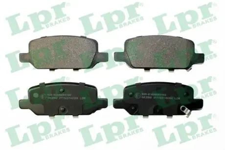Колодки ручного (стоячого) тормоза LPR 05P2266