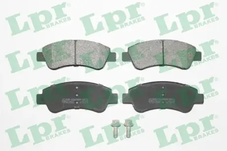 Передні тормозні (гальмівні) колодки LPR 05P1188 Ситроен С3 пикассо