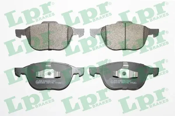 Передні тормозні (гальмівні) колодки LPR 05P1190 (фото 1)