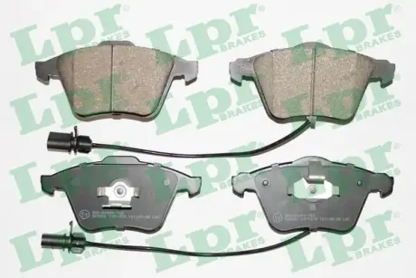 Передние тормозные колодки LPR 05P1239 Ауди А8 д3