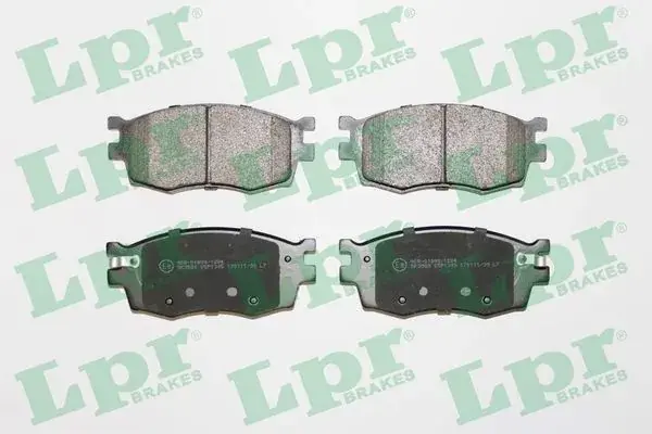 Передні тормозні (гальмівні) колодки LPR 05P1345 (фото 1)