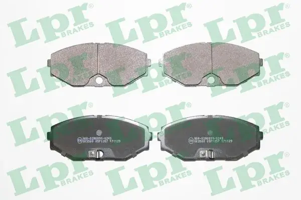 Передні тормозні (гальмівні) колодки LPR 05P1357 (фото 1)