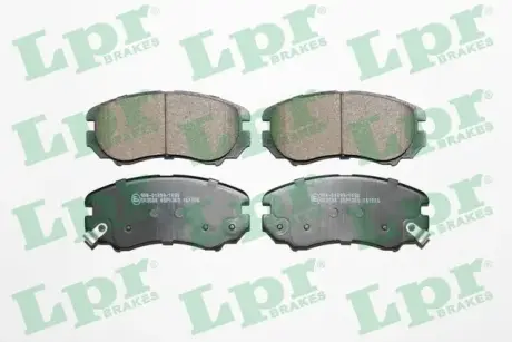 Передні тормозні (гальмівні) колодки LPR 05P1369
