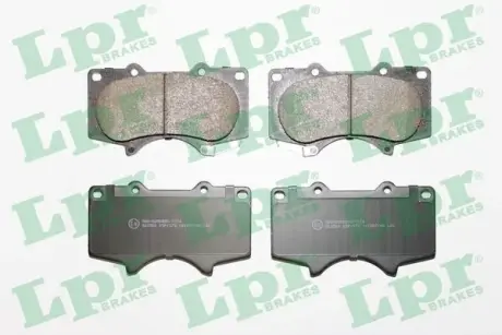 Передні тормозні (гальмівні) колодки LPR 05P1379