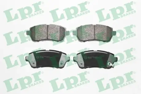Передние тормозные колодки LPR 05P1464 Форд Fiesta 6