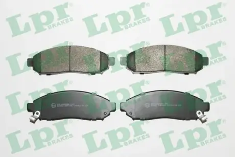 Передние тормозные колодки LPR 05P1495 Ниссан Нп 300
