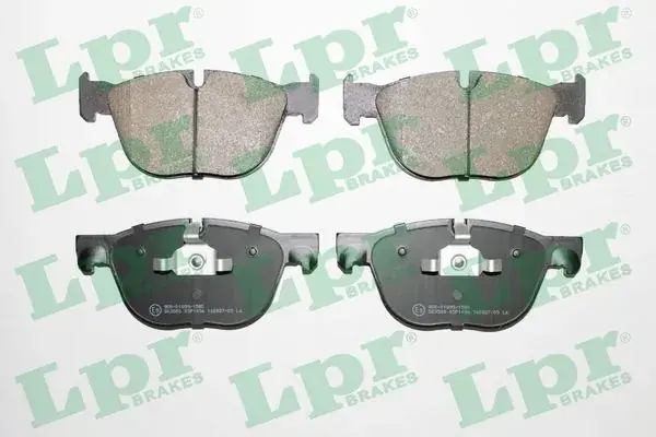 Передні тормозні (гальмівні) колодки LPR 05P1496 (фото 1)