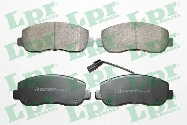 Передні тормозні (гальмівні) колодки LPR 05P1579 (фото 1)