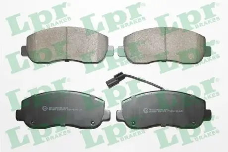 Передні тормозні (гальмівні) колодки LPR 05P1579