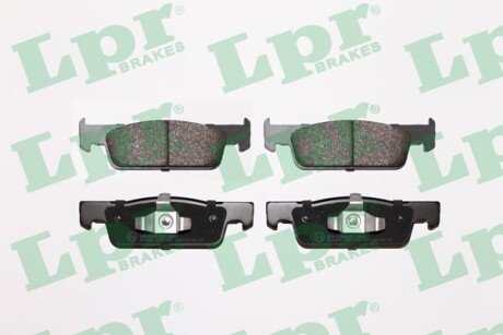 Передні тормозні (гальмівні) колодки lpr 05P1702 на Smart Forfour