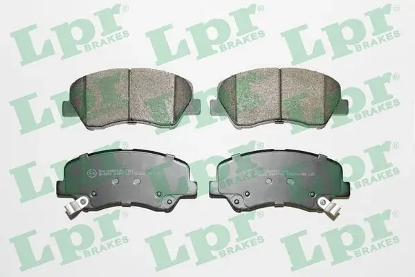Передні тормозні (гальмівні) колодки LPR 05P1744 (фото 1)