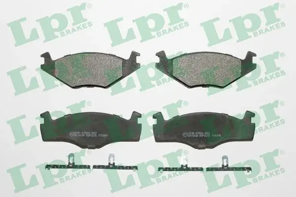 Передні тормозні (гальмівні) колодки LPR 05P225 (фото 1)