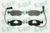 Передні тормозні (гальмівні) колодки LPR 05P269 (фото 1)