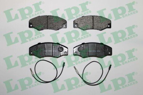 Передние тормозные колодки lpr 05P276 на Рено 21