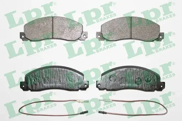 Передні тормозні (гальмівні) колодки LPR 05P278 (фото 1)