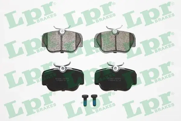 Передні тормозні (гальмівні) колодки LPR 05P302 (фото 1)