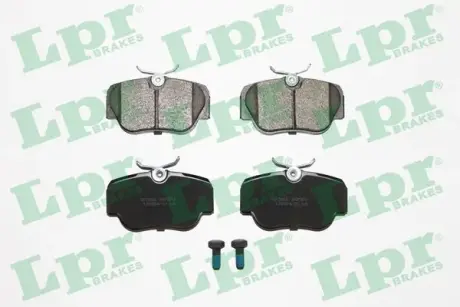Передние тормозные колодки LPR 05P302