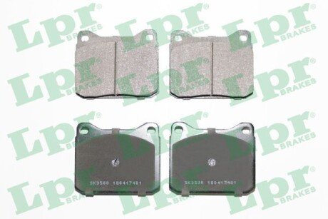 Передние тормозные колодки lpr 05P401 на Фольксваген Лт 35