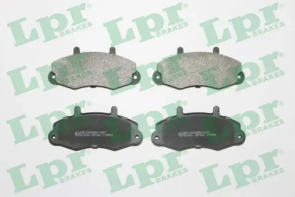 Передні тормозні (гальмівні) колодки LPR 05P481 (фото 1)