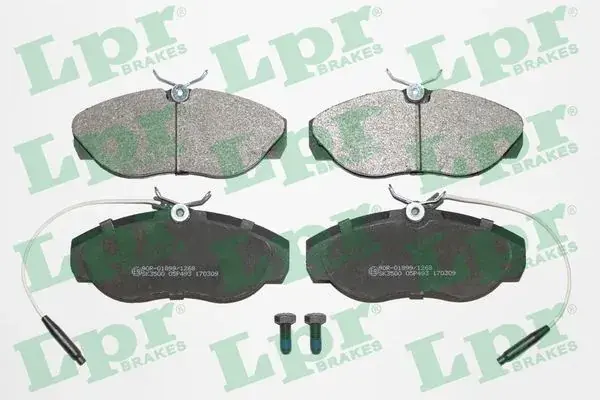 Передние тормозные колодки LPR 05P493