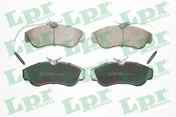 Передні тормозні (гальмівні) колодки LPR 05P494 (фото 1)