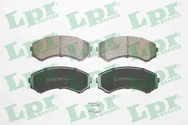 Передні тормозні (гальмівні) колодки LPR 05P569 (фото 1)