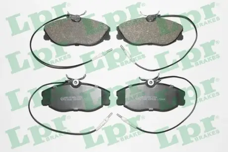 Передні тормозні (гальмівні) колодки LPR 05P620