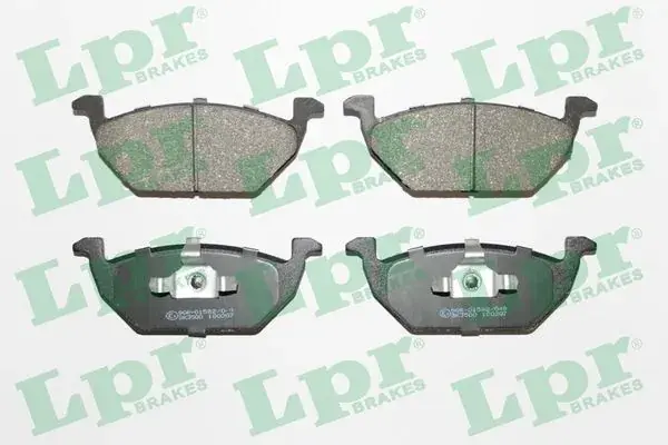 Передні тормозні (гальмівні) колодки LPR 05P668 (фото 1)