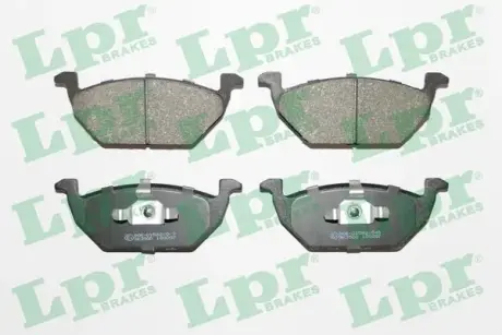Передние тормозные колодки LPR 05P668 Шкода Октавия тур