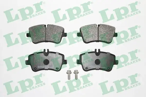 Передні тормозні (гальмівні) колодки LPR 05P767 (фото 1)