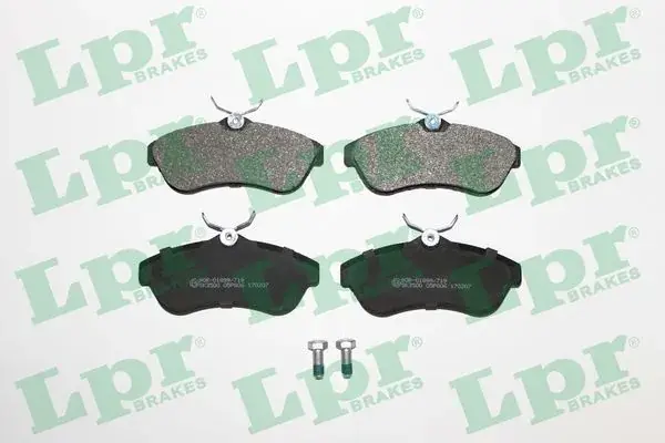 Передні тормозні (гальмівні) колодки LPR 05P806 (фото 1)