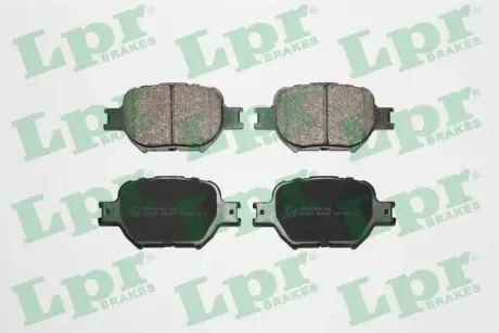 Передние тормозные колодки LPR 05P837
