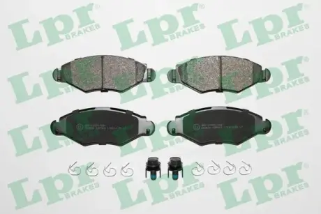 Передні тормозні (гальмівні) колодки LPR 05P903