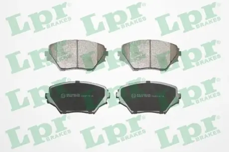 Передние тормозные колодки LPR 05P958 Тойота Рав-4