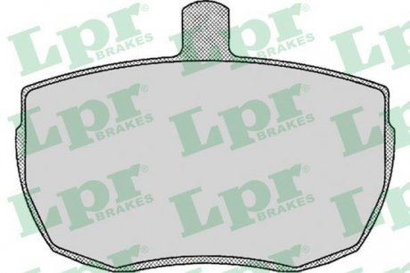 Передні тормозні (гальмівні) колодки lpr 05P140