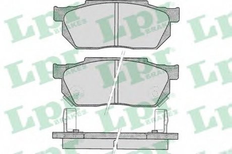 Тормозные колодки lpr 05P322