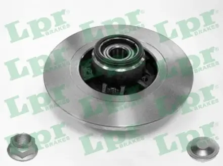 Тормозной диск LPR R1033PCA Рено Кенго 1