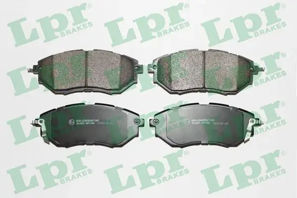 Тормозні (гальмівні) колодки LPR 05P1402 (фото 1)