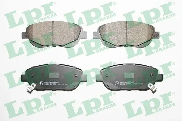 Тормозные колодки LPR 05P1566