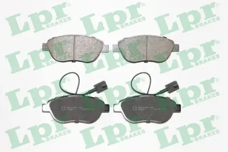 Тормозні (гальмівні) колодки LPR 05P1657