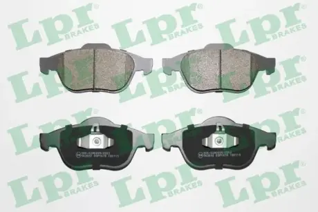 Тормозні (гальмівні) колодки LPR 05P1678 Рено Гранд Сценик