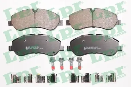 Тормозные колодки LPR 05P1786 Форд Кастом