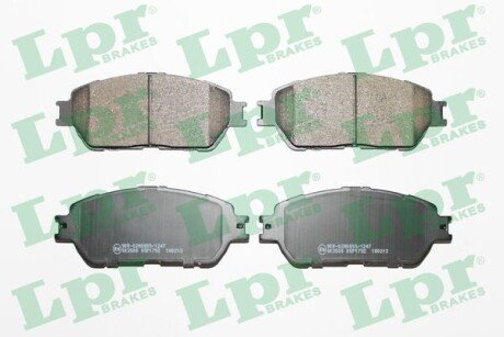 Тормозные колодки lpr 05P1792