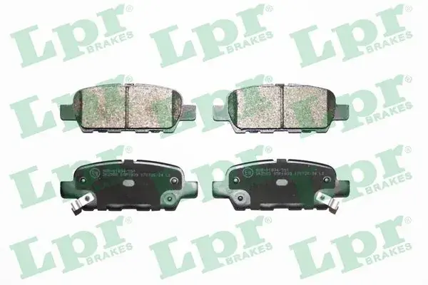 Тормозні (гальмівні) колодки LPR 05P1839 (фото 1)