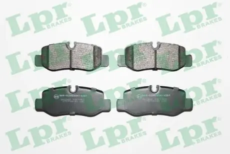Тормозні (гальмівні) колодки LPR 05P1905