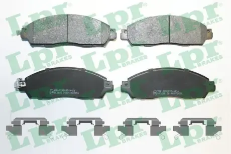 Тормозные колодки LPR 05P2056K Ниссан Нп 300