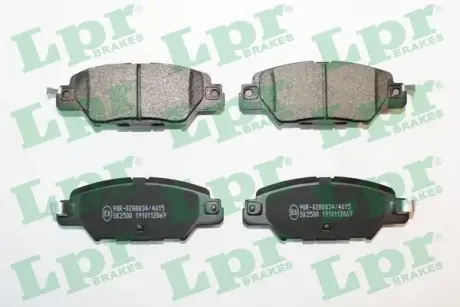 Тормозные колодки LPR 05P2069