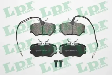 Тормозні (гальмівні) колодки LPR 05P293