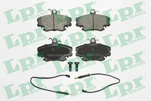 Передні тормозні (гальмівні) колодки LPR 05P349 (фото 1)