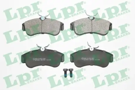 Передние тормозные колодки LPR 05P355 Ниссан Примера р11